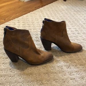 Dolce Vita Brown Ankle Booties